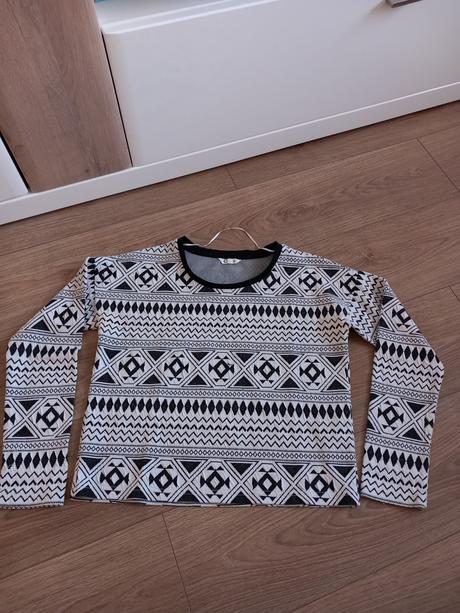 Svetrikové tričko, s