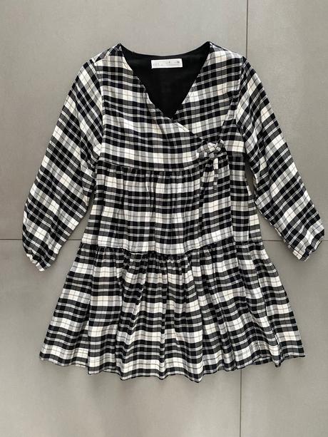 Šaty kocka, zara,122