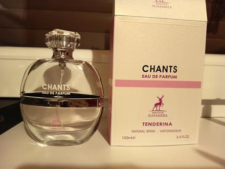 Alhambra, chants tenderina zvysok vo flakone, 