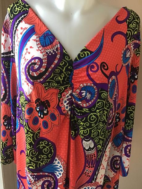 Krasna pruzna bluza 52/54, 52