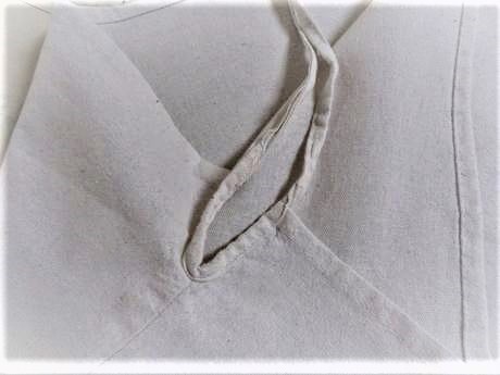 Ľanový vak na prádlo,