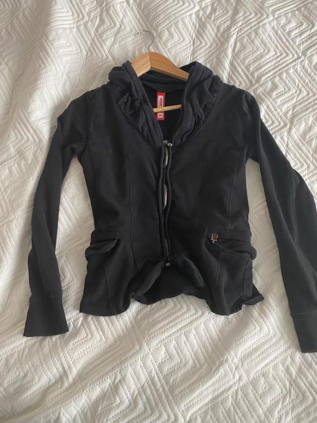 Cierna mikina met, met,m