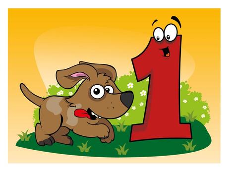 Omaľovánka a5 číslice 1-5, 