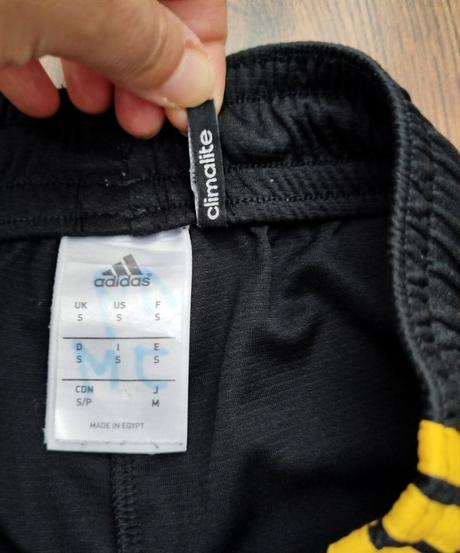 Čierne kraťasy adidas climalite + ďalšie dve gátis, adidas,164