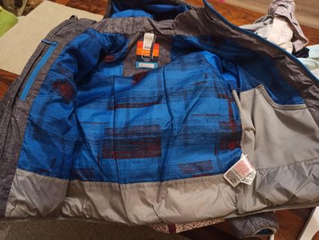 Teplá zimná bunda, wedze,128