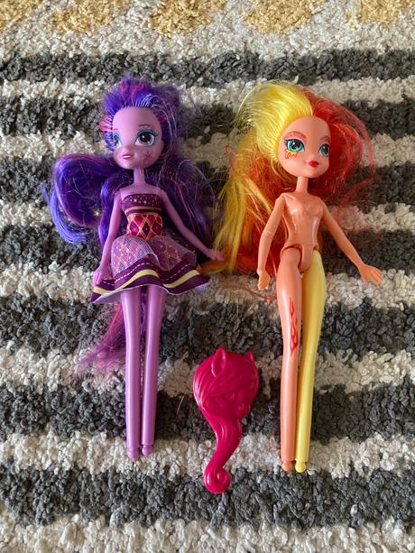 Monster high bábiky a hrebeň, 