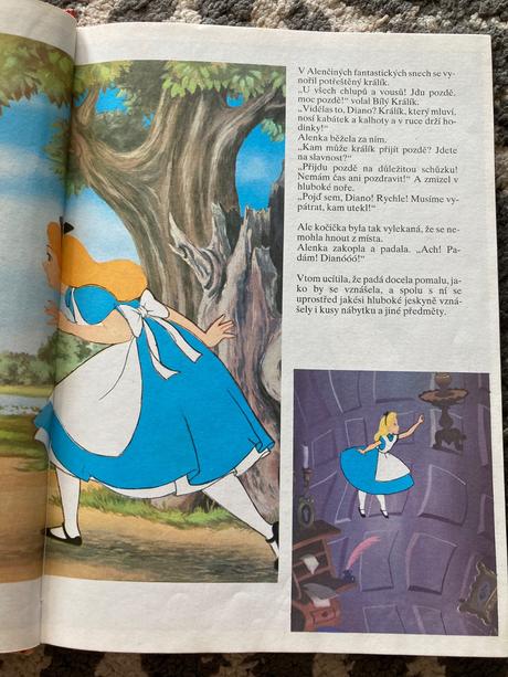 Walt disney alenka v kraji divů. autíčko modrásek, 