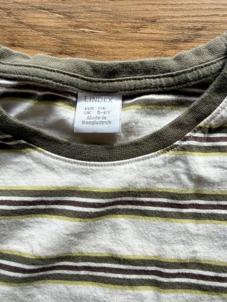 Tričko s dlhým rukávom lindex, lindex,116