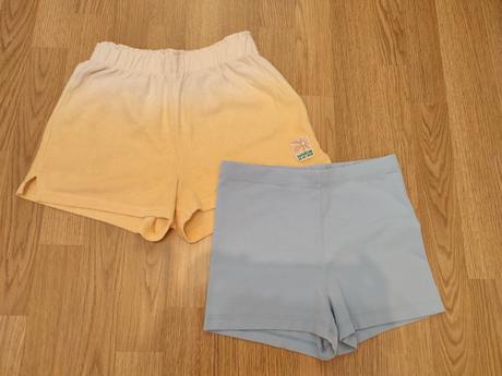 Dvoje kratasy- cena spolu, h&m,146