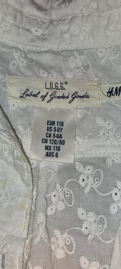 Košeľa 3, h&m,116