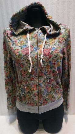 Dámska farebná mikina s kapucňou, happinoss, m