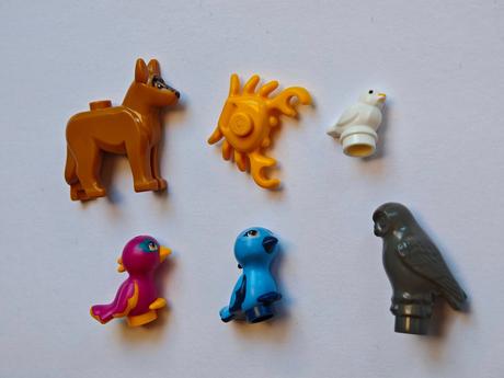 Lego mix zvierata b,