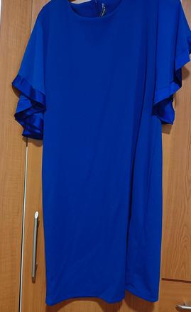 Modré šaty, xxxl
