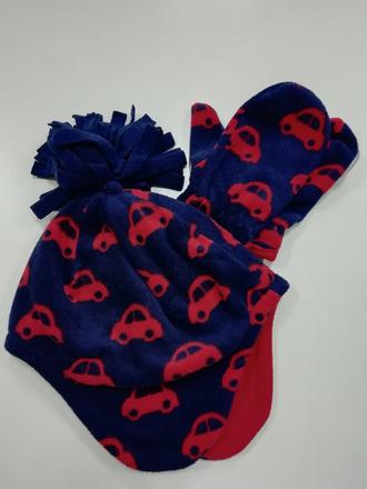 Komplet flisový čiapka a rukavice, george,98