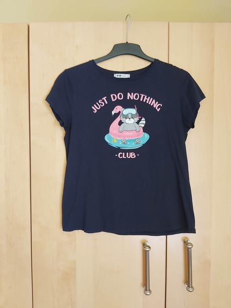 Dámske tričko č.l tmavomodré, l