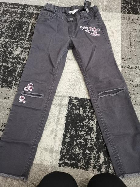 Nohavice, h&m,128