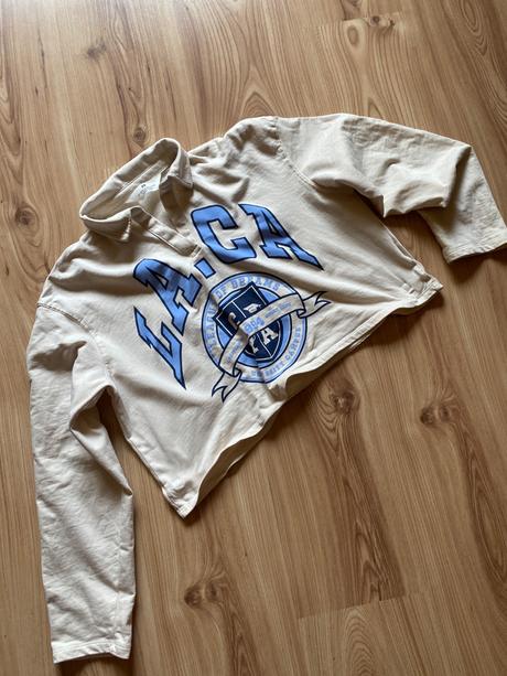 Crop top mikina, h&m,158