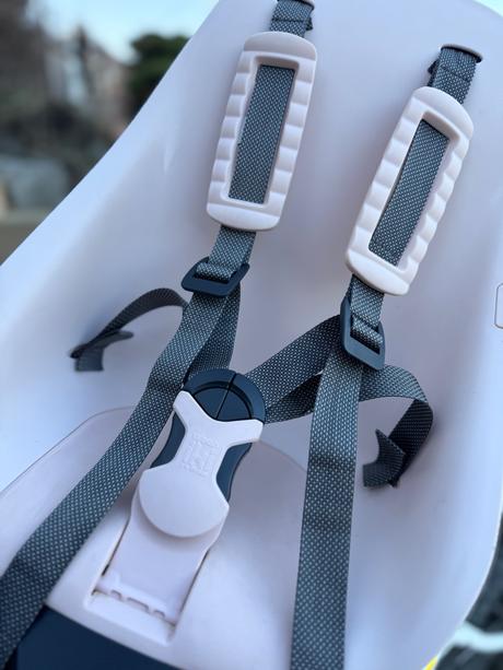 Predná cyklosedačka urban iki sakura ružová, 