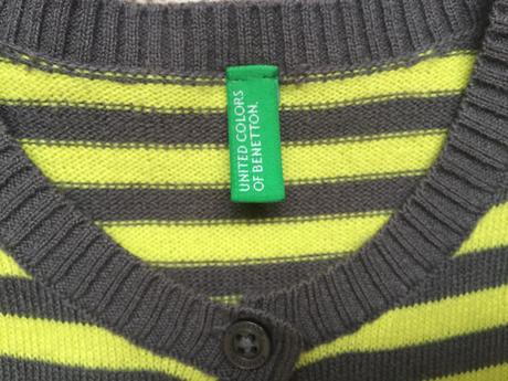 Originál benetton svetrík vel.120, ako nový, benetton,116