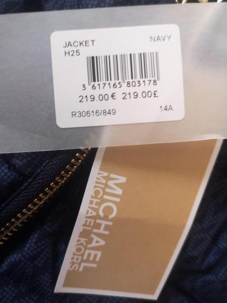 Michael kors dievčenská zimná bunda veľkosť 14 rok, michael kors,164