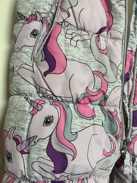 Zimný next overal s jednorožcami veľ. 104, next,104