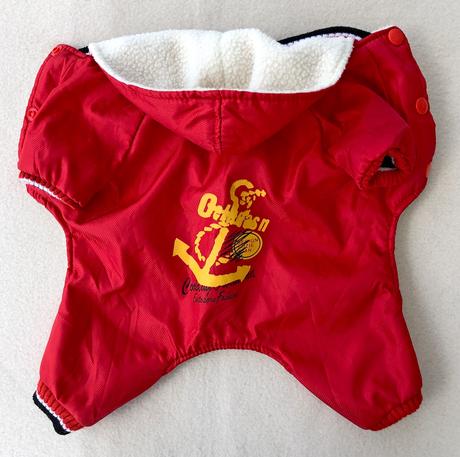 Zateplený overal pre psíka,