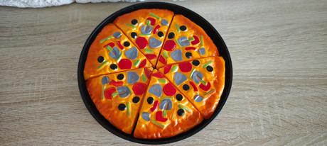 Detská krájacia pizza s príslušenstvom,