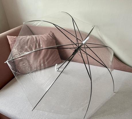 Detský dáždnik priehľadný, 