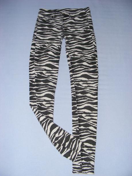Slim nohavice - rifle h&m - xs/s, h&m,xs