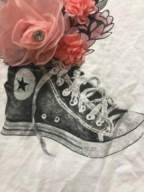 Tričko s aplikáciou, l/xl sedí menej, l