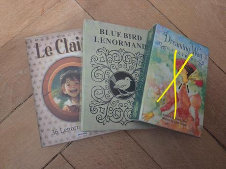Lenormand karty x2,