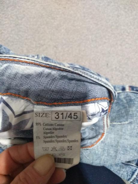 Panske rifľove kraťasy m/l, m