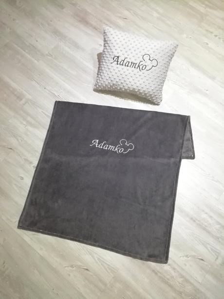 Letná deka s menom,