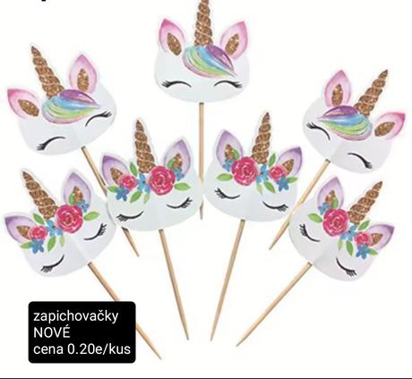 Párty doplnky - unicorn/jednorožec, 