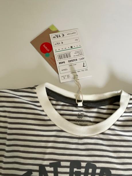 Kvalitné tričenko z bio bavlny boboli, 122