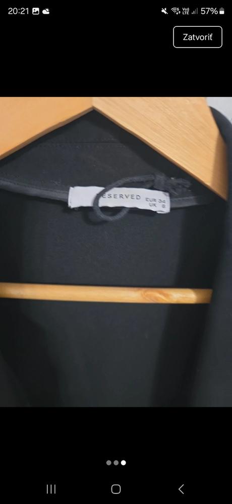 Dlhé sako, reserved,xs