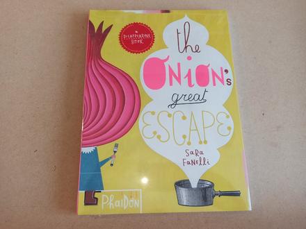 Onions great escape - a disappearing book, 