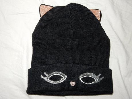 Mačičková čiapka, h&m,110