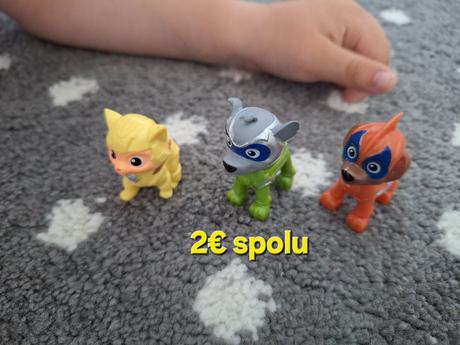 Figurky rozne labkova patrola - paw patrol,