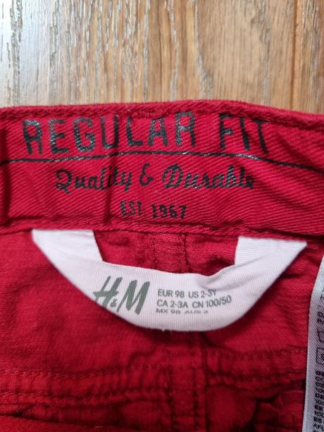 B1885 menčestráky, h&m,98