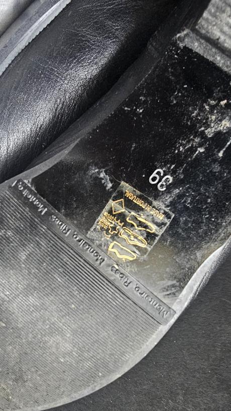 Celo kožené čižmy na rovnej podrážke, 39