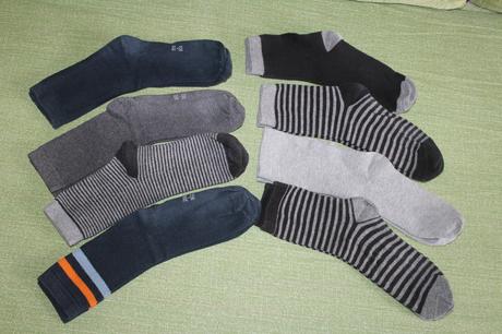8 párov ponožiek 35/38, h&m,37