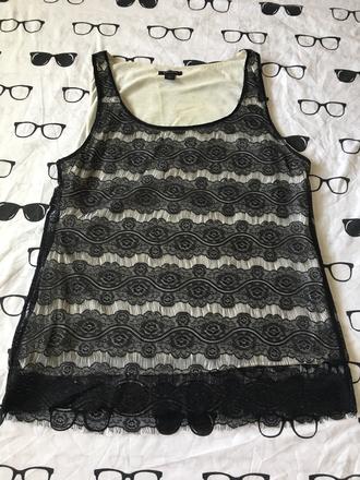 Krajkove tielko, amisu,l