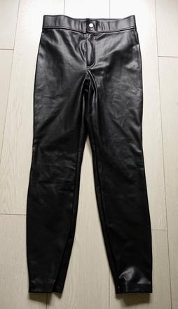 Mäkké koženkové nohavice zara, zara,l