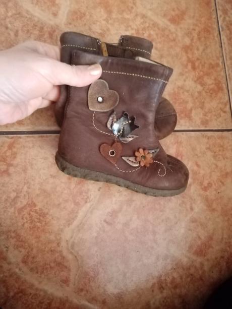 Detske kožené cizmicky, 22
