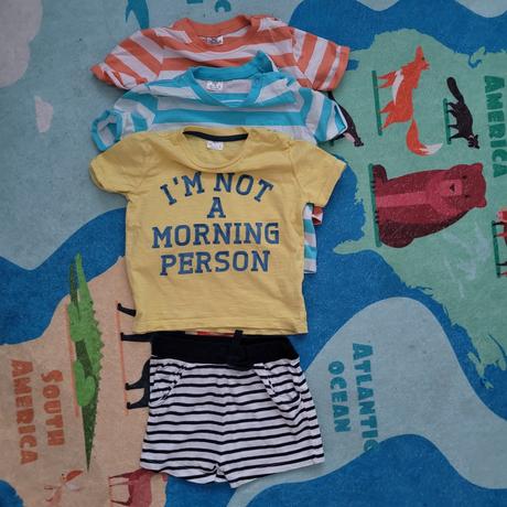 Kraťase a 3x tričko, 86–98