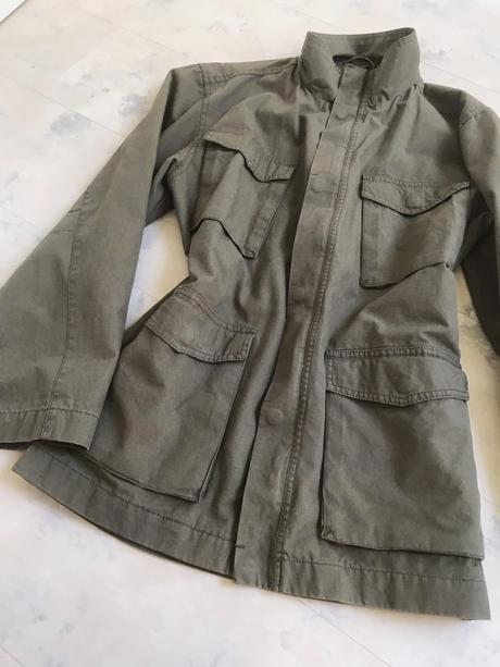 Dlhšia celtová army bunda m/l, l