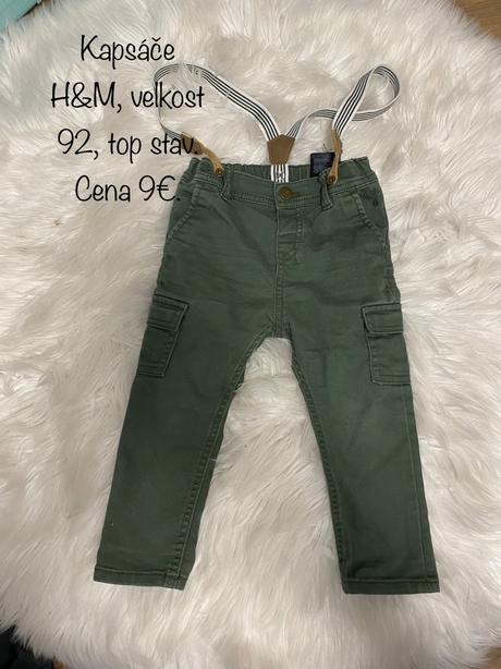 Nohavice na traky h&m, h&m,92