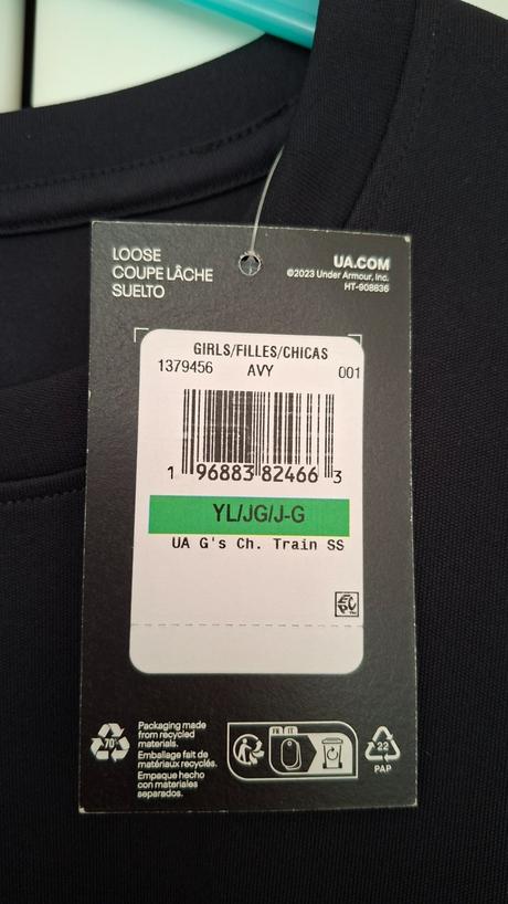 Nové športové tričko under armour, under armour,152