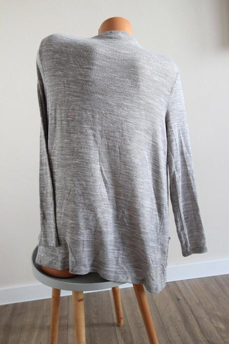 Bledo šedý kardigan, xl, xl